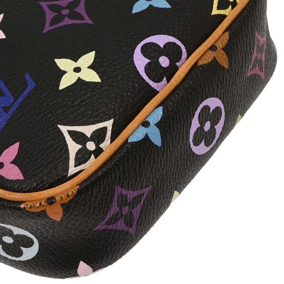 LOUIS VUITTON BLACK MONOGRAM MULTICOLOR RIFT SHOULDER BAG - 3