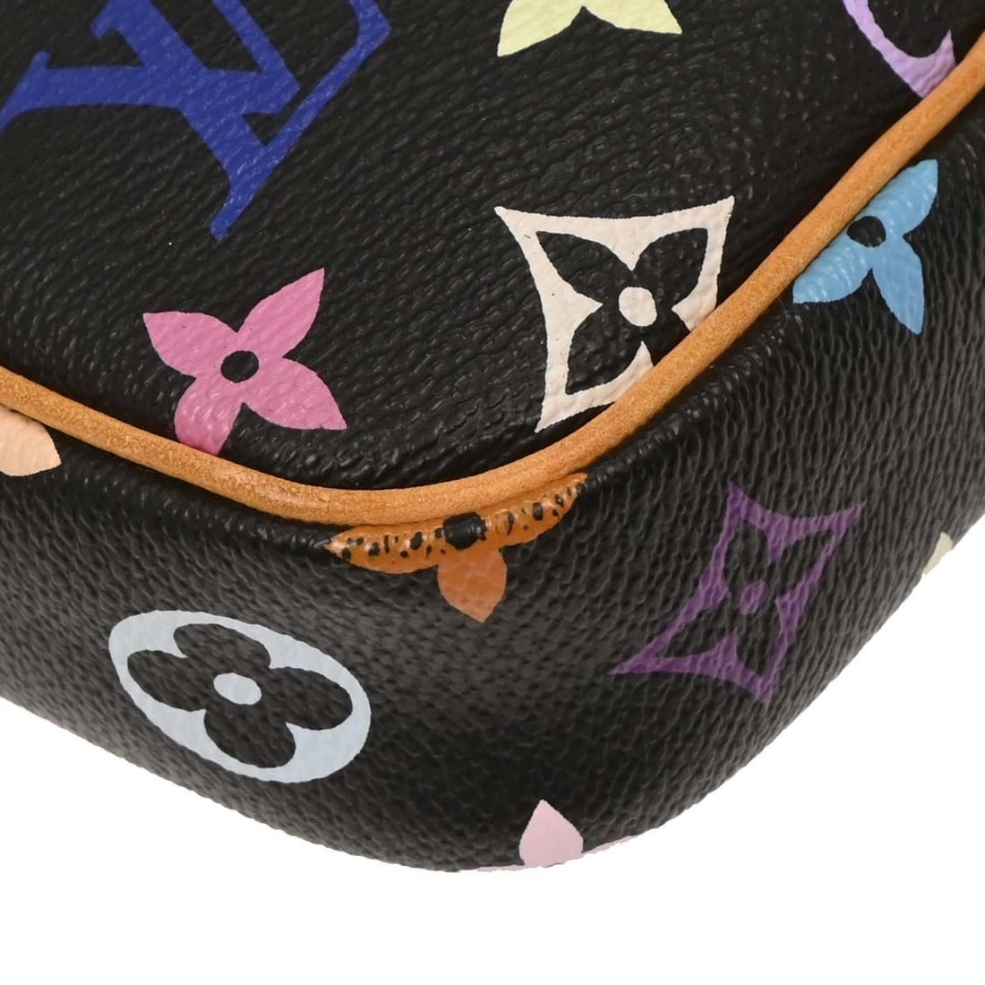 LOUIS VUITTON BLACK MONOGRAM MULTICOLOR RIFT SHOULDER BAG - 4