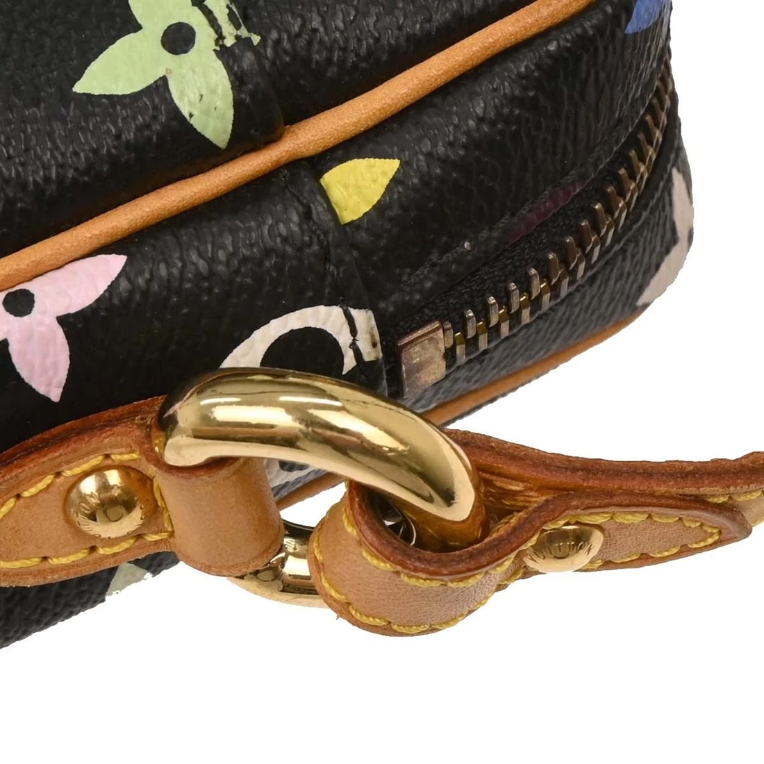 LOUIS VUITTON BLACK MONOGRAM MULTICOLOR RIFT SHOULDER BAG - 5