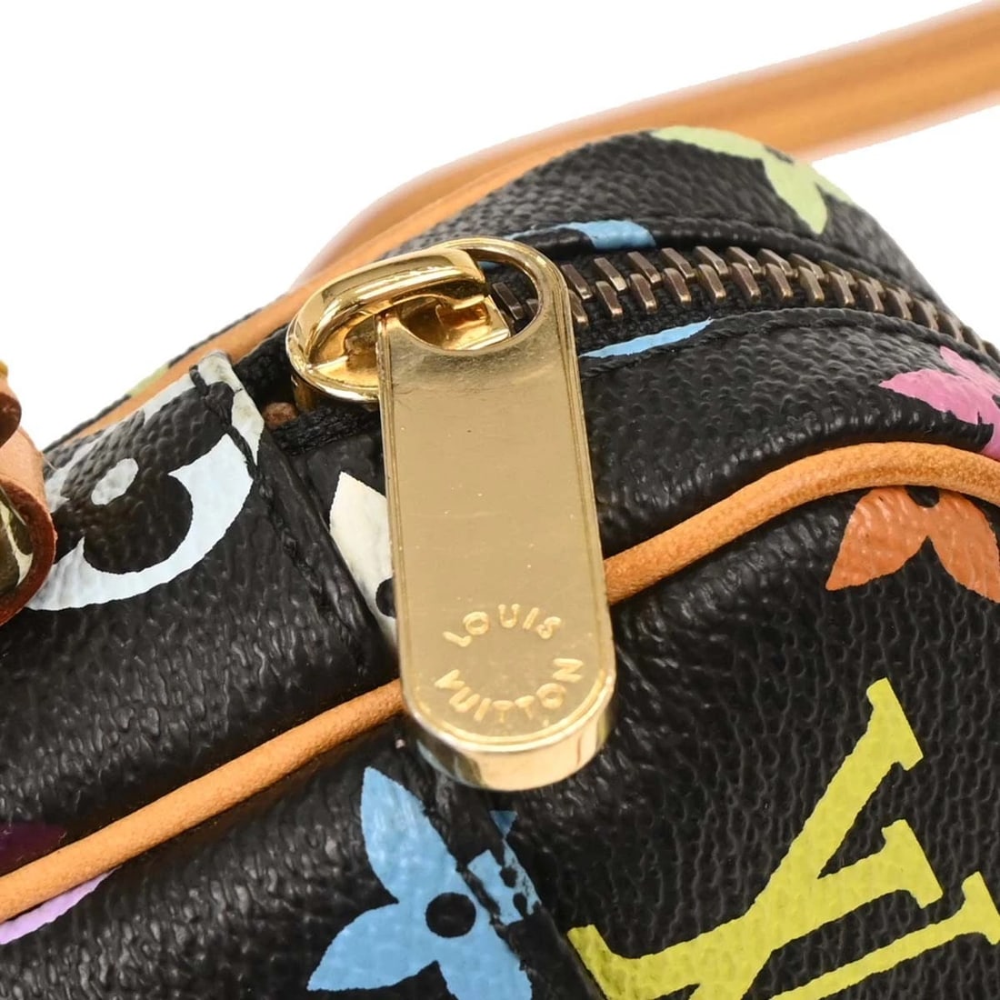 LOUIS VUITTON BLACK MONOGRAM MULTICOLOR RIFT SHOULDER BAG - 6