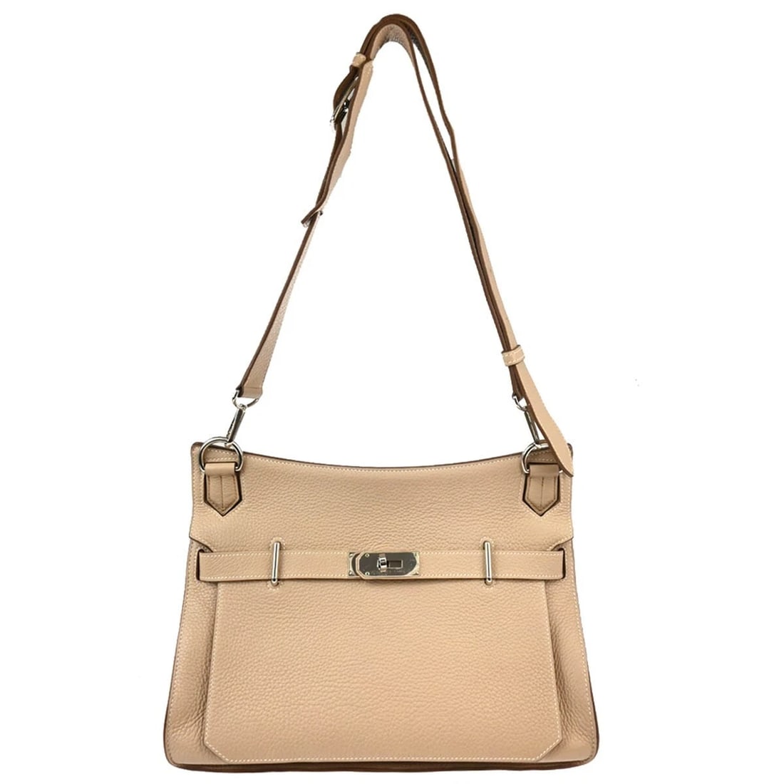 HERMES ARGILE TAURILLON CLEMENCE JYPSIERE 34 SHOULDER BAG (1 of 9)