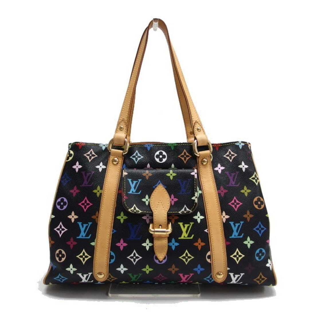 LOUIS VUITTON MONOGRAM MULTICOLORE AURELIA MM TOTE BAG (1 of 5)