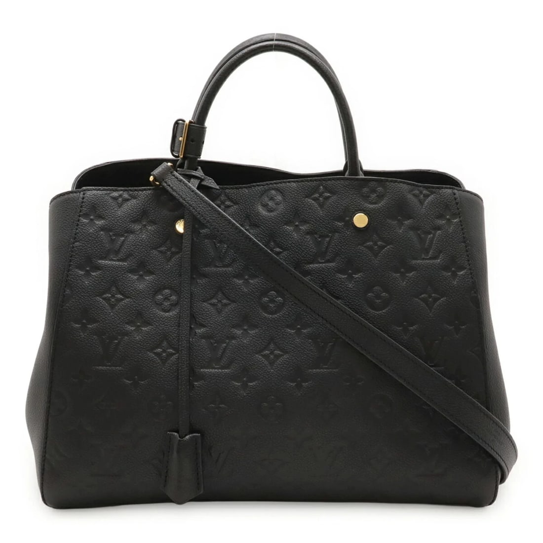 LOUIS VUITTON MONOGRAM EMPREINTE MONTAIGNE GM HANDBAG (1 of 10)