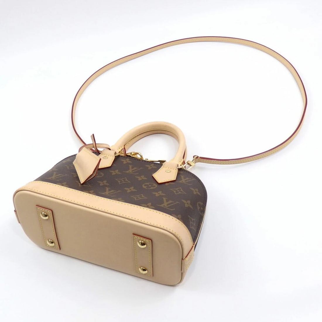 LOUIS VUITTON MONOGRAM ALMA BB HANDBAG WOMEN'S (1 of 5)