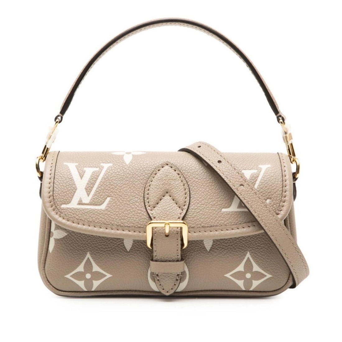 LOUIS VUITTON MONOGRAM EMPREINTE NANO DIANE HANDBAG/SHOULDER BAG (1 of 4)