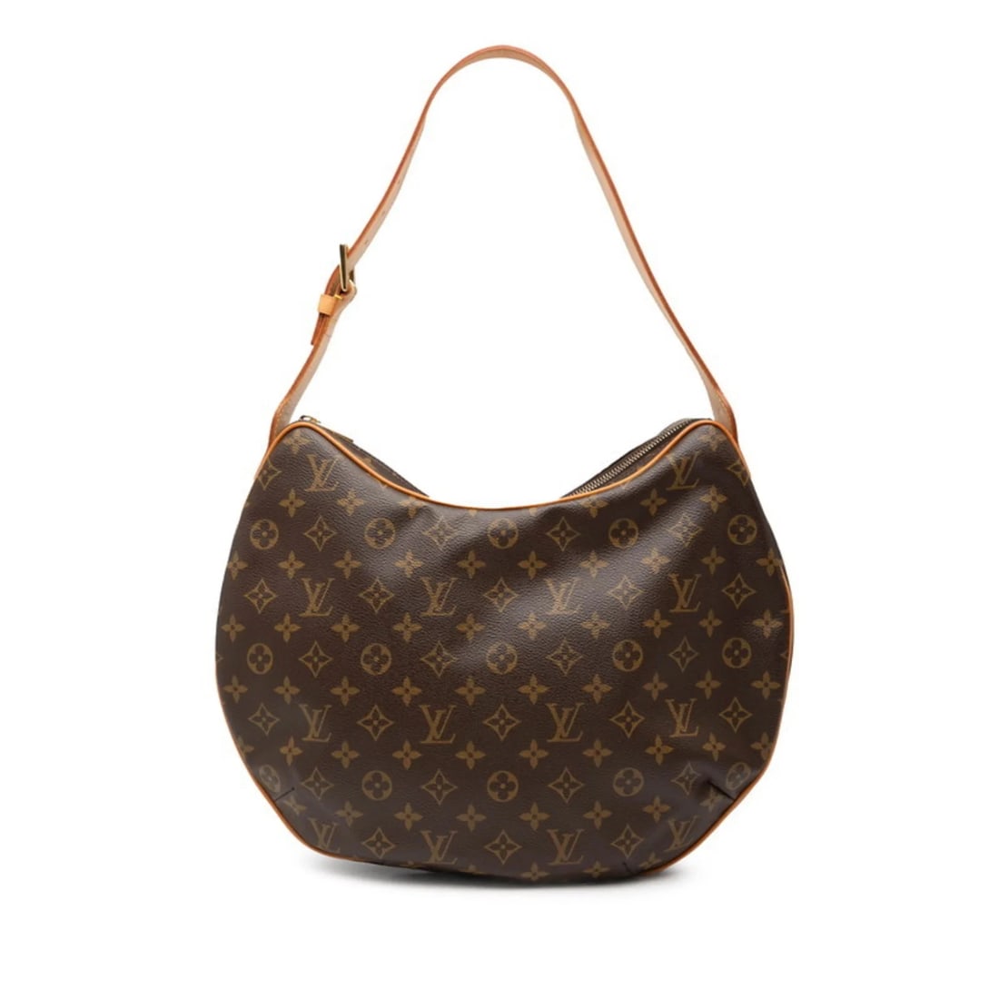 LOUIS VUITTON MONOGRAM CROISSANT GM ONE-SHOULDER BAG: Louis Vuitton Monogram Croissant GM One-Shoulder Bag Brand: Louis Vuitton Type/Style: Shoulder bag Material: PVC , Leather Color: Brown Size: Size (HxWxD) 28cm x 38cm x 4cm / 11.02'' x 14.96'' x 1