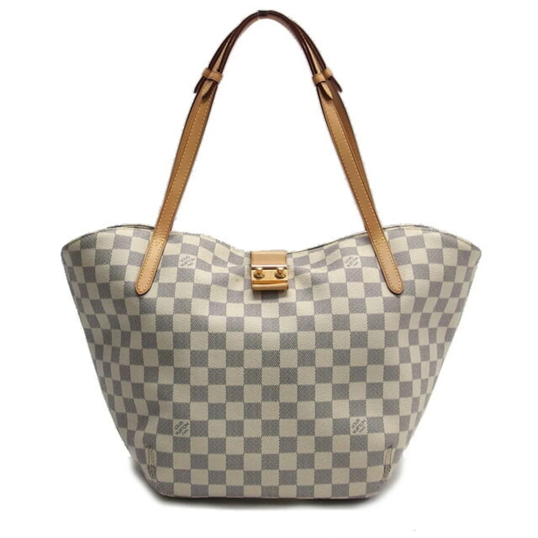 LOUIS VUITTON DAMIER AZUR SALINA PM TOTE BAG GZL1F104 (1 of 4)
