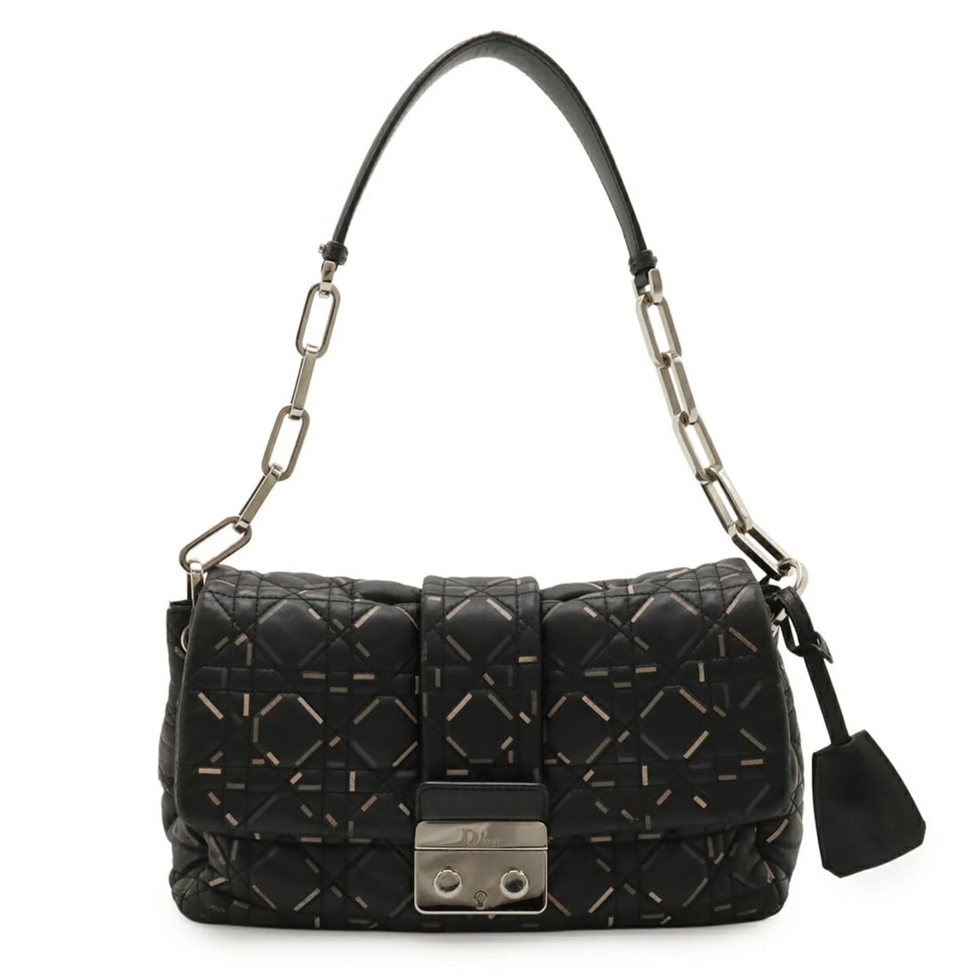 CHRISTIAN DIOR NEW ROCK CANNAGE CHAIN SHOULDER BAG (1 of 10)