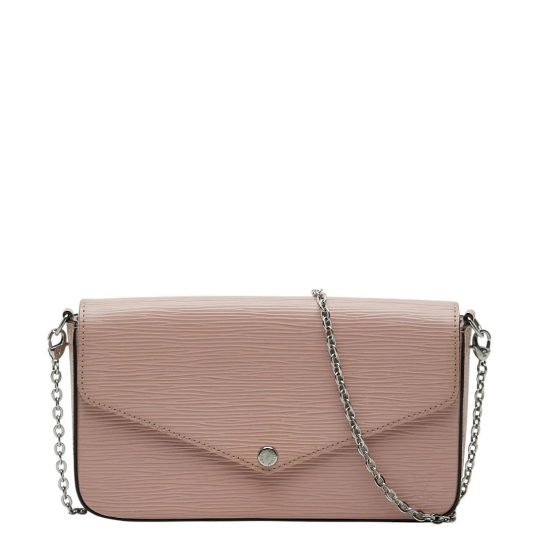 LOUIS VUITTON EPI POCHETTE FELICIE CROSSBODY CHAIN SHOULDER BAG: Louis Vuitton Epi Pochette Felicie Crossbody Chain Shoulder Bag Brand: Louis Vuitton Type/Style: Pochette, Pouch, Shoulder bag Material: Epi leather Color: Pink, Rose ballerine Size: Size