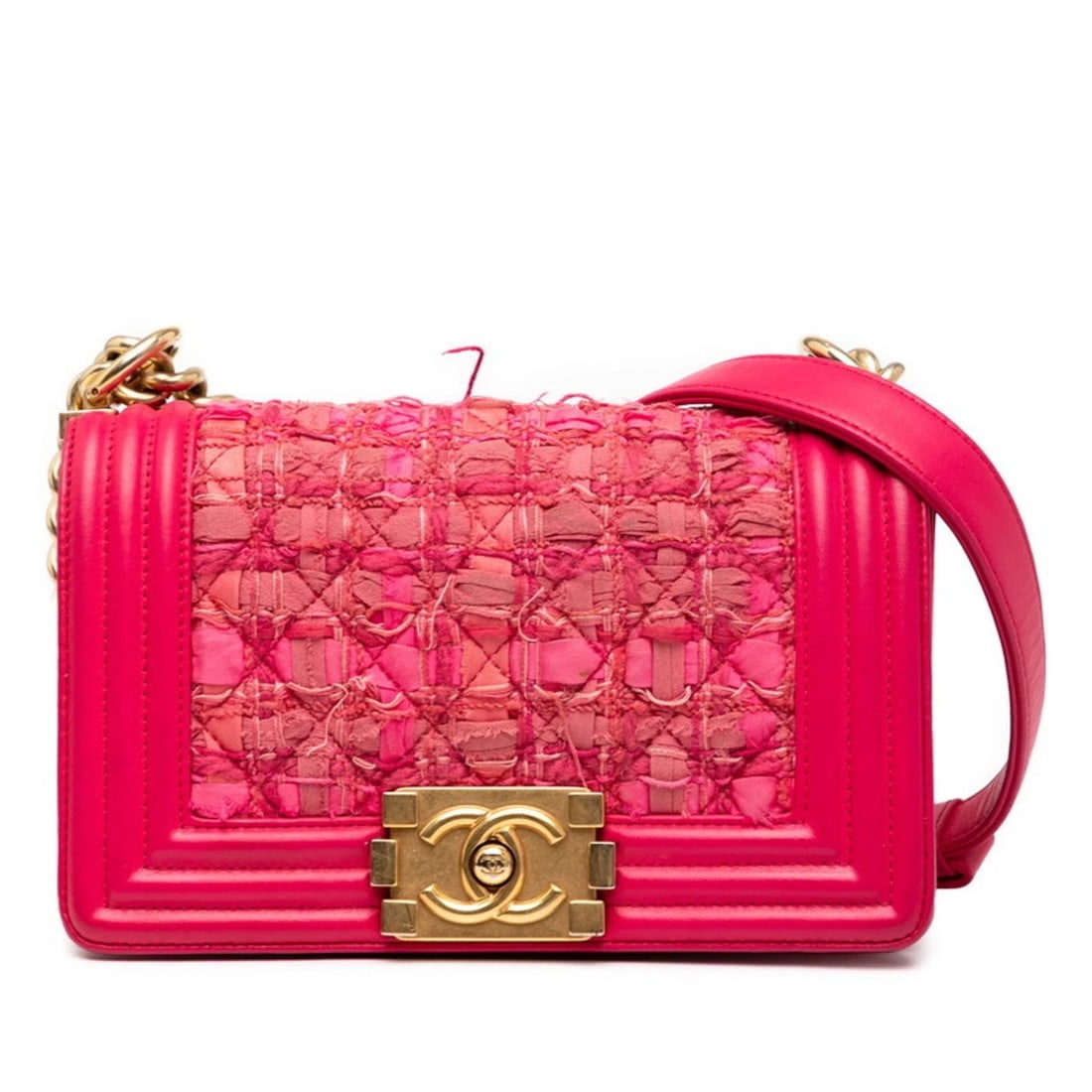 CHANEL BOY CHANEL 20 CHAIN SHOULDER BAG (1 of 3)