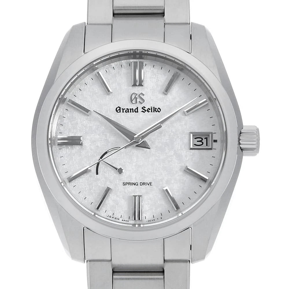GRAND SEIKO HERITAGE COLLECTION SPRING DRIVE WRIST WATCH: Grand Seiko Heritage Collection Spring Drive Wrist Watch Brand: Grand Seiko Type: Wrist watch Material: Band Material Stainless Steel, Case Material Stainless Steel Color: Silver Size: Case:W40mm