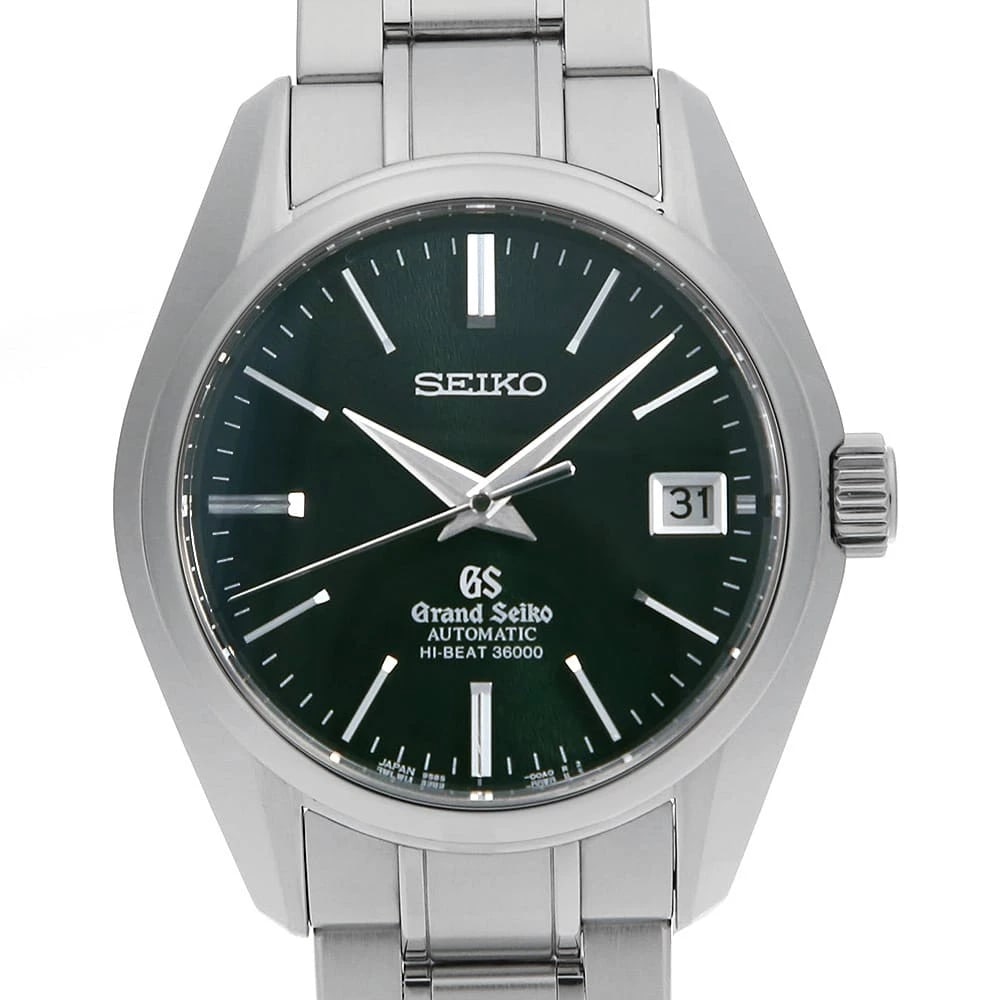 GRAND SEIKO MECHANICAL HI-BEAT LIMITED TO 200 WRIST WATCH: Grand Seiko Mechanical Hi-Beat Limited to 200 Wrist Watch Brand: Grand Seiko Type: Wrist watch Material: Band Material Stainless Steel, Case Material Stainless Steel Color: Green Size: Case:W40mm