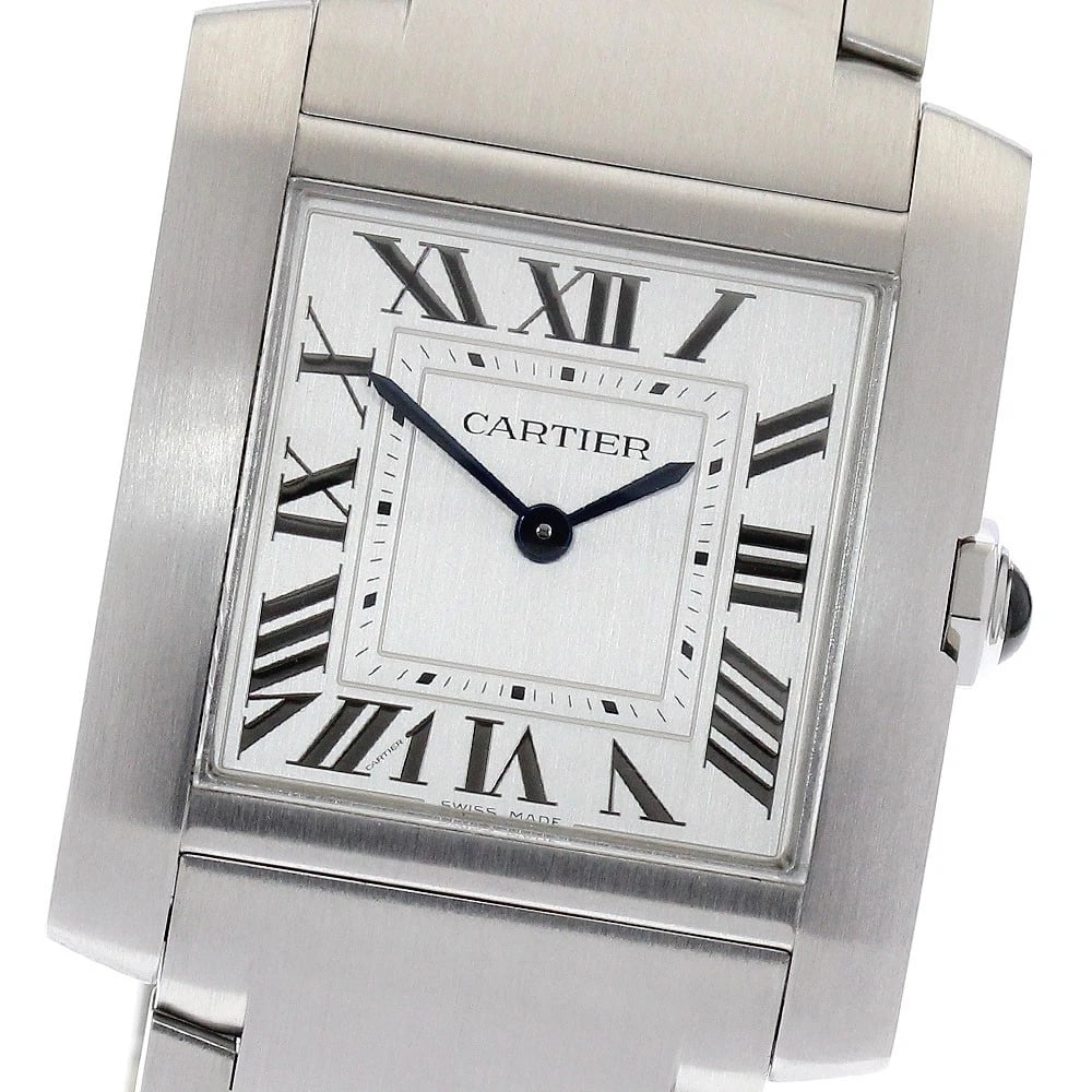 CARTIER TANK FRANCAISE MM SILVER DIAL QUARTZ BOY'S WATCH WRIST WATCH: CARTIER Tank Francaise MM Silver Dial Quartz Boy's Watch Wrist Watch Brand: CARTIER Type: Wristwatch Material: Band Material Stainless Steel, Case Material Stainless Steel Color: Band Color Silver,
