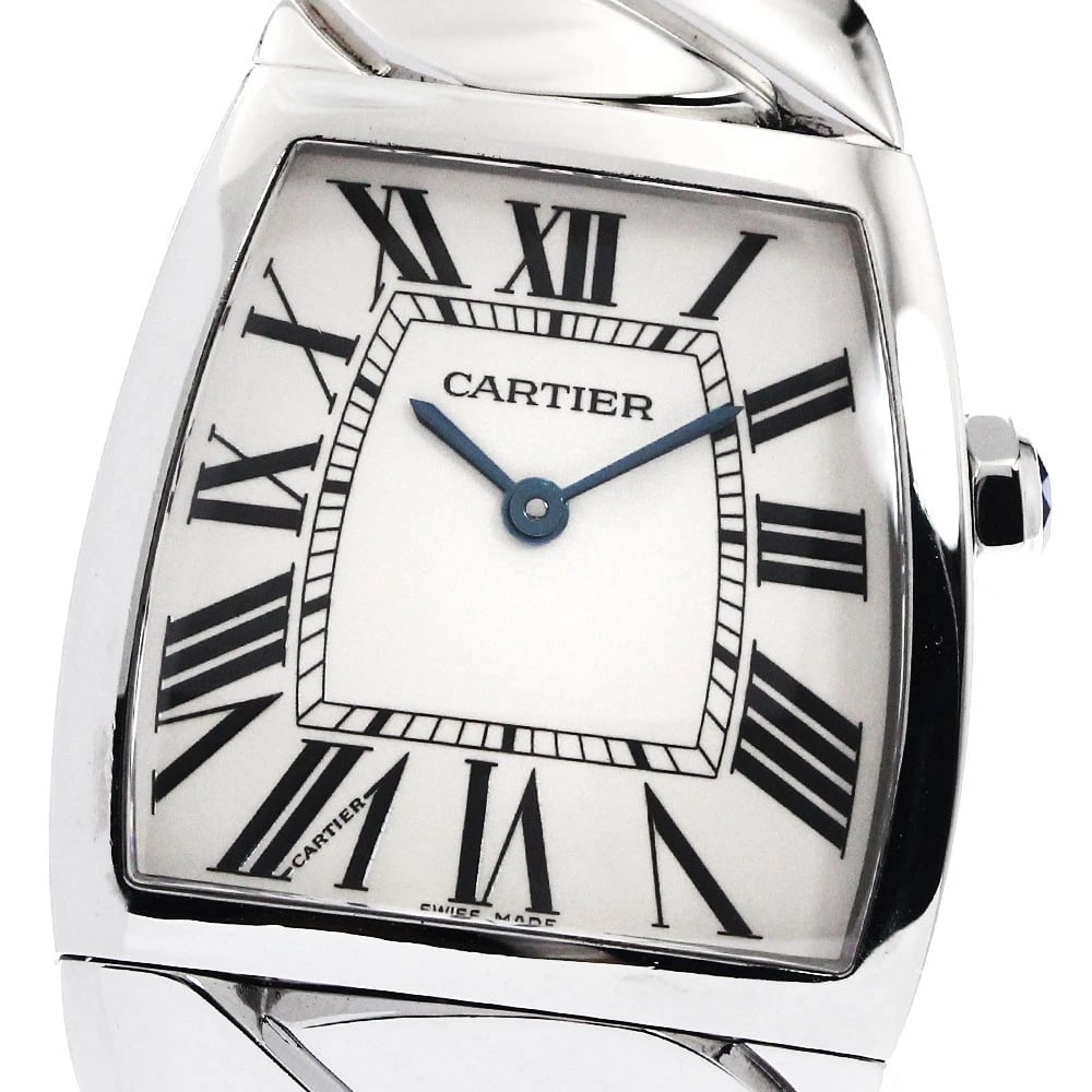 CARTIER LADONHA LM SILVER DIAL QUARTZ BOY'S WATCH WRIST WATCH (1 of 2)