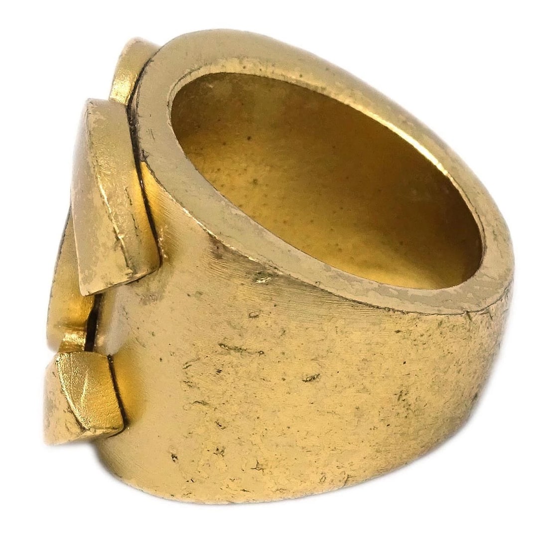 CHANEL RING GOLD - 2