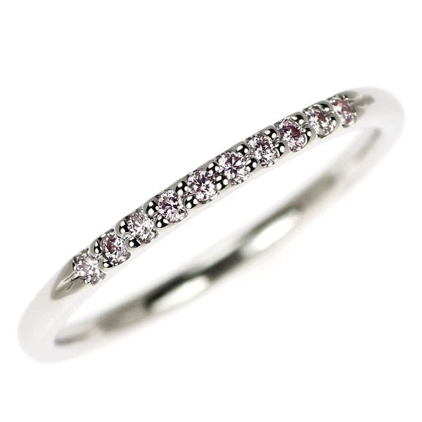 BRAND NEW PT950 NATURAL PINK DIAMOND RING: Brand New Pt950 Natural Pink Diamond Ring Brand: None Type/Style: Ring Material: Metal Purity 950, Metal Platinum, Main Stone/Creation Natural Color: None Size: 5.5 - 5.75 US Accessories: