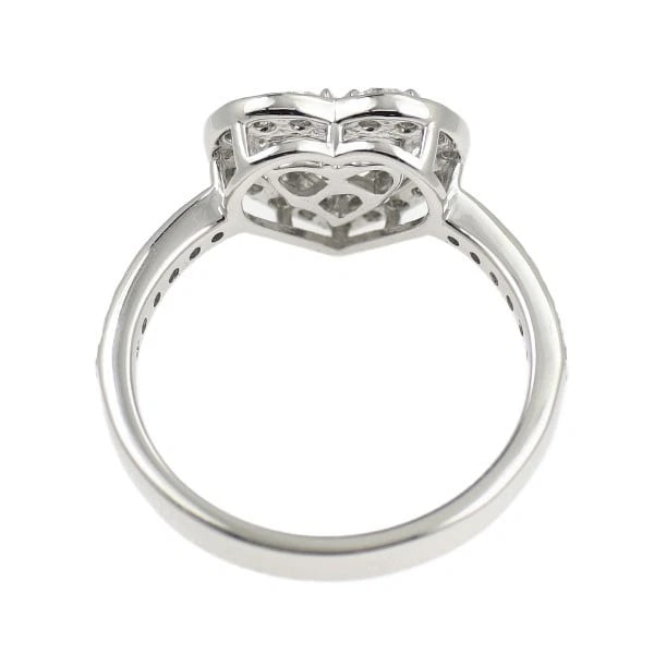 K18WG DIAMOND RING - 2