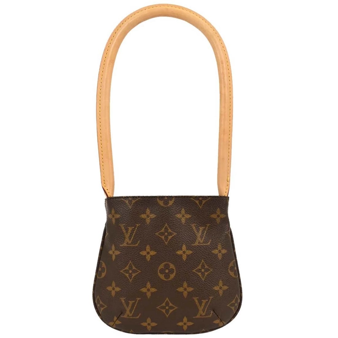 LOUIS VUITTON MONOGRAM PARTY BAG COMME DES GARCONS HANDBAG: Louis Vuitton Monogram Party Bag Comme des Garcons Handbag Brand: Louis Vuitton Type/Style: Top Handle Bag Material: Monogram Canvas, Leather Color: Brown Size: W 6.7 x H 6.3 x D 0.2 " Handle Drop