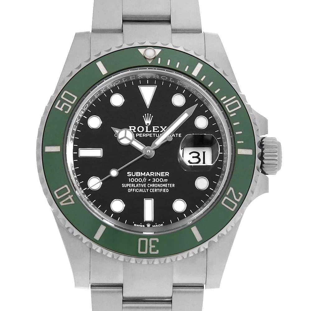 ROLEX SUBMARINER DATE BLACK WRIST WATCH: ROLEX SUBMARINER Date black Wrist Watch Brand: ROLEX Type: Wrist watch Material: Band Material Stainless Steel, Case Material Stainless Steel Color: Black Size: Case:W41mm Circumference of Wrist:2