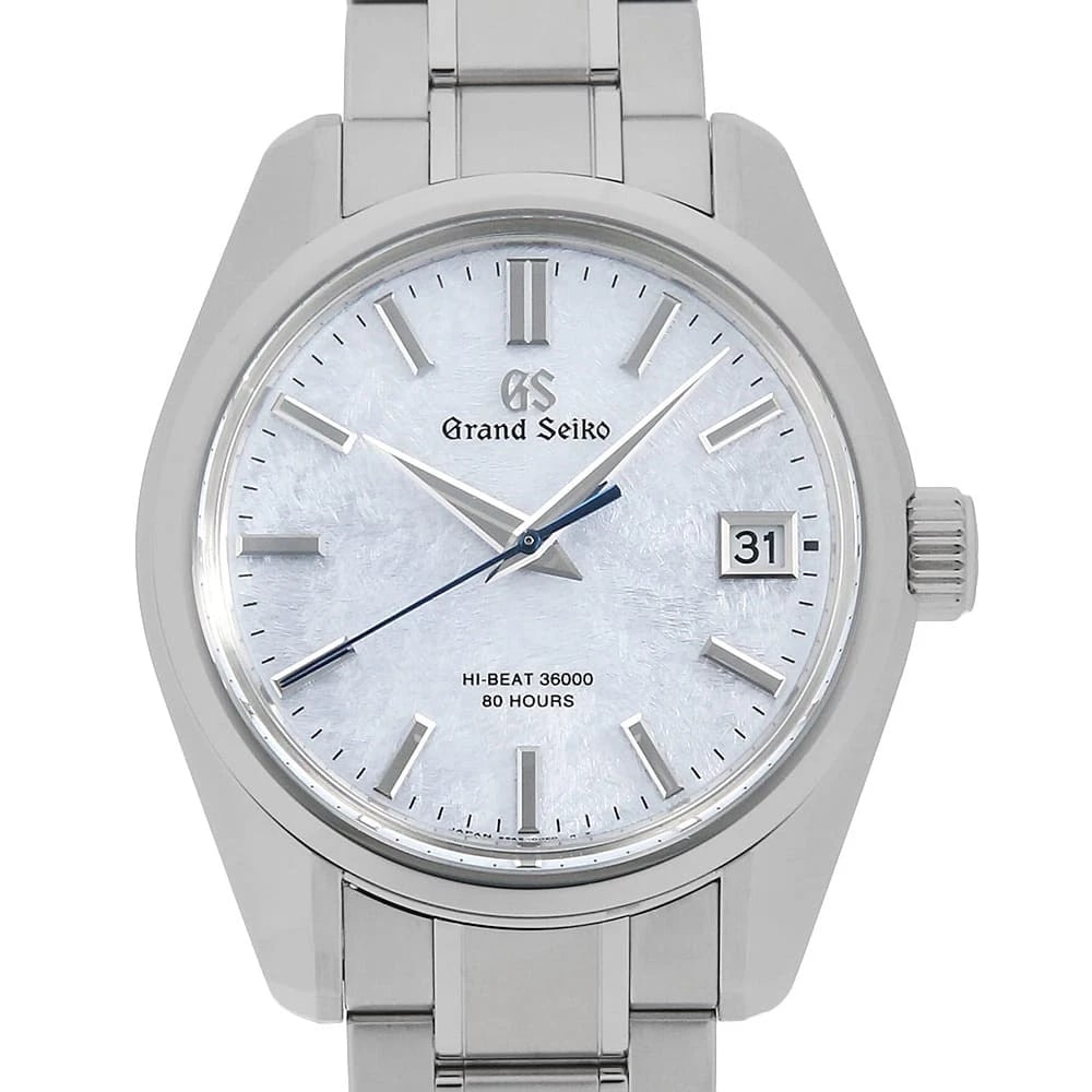 GRAND SEIKO HERITAGE COLLECTION GRAND SEIKO SALON EXCLUSIVE WRIST WATCH: Grand Seiko Heritage Collection Grand Seiko Salon Exclusive Wrist Watch Brand: Grand Seiko Type: Wrist watch Material: Band Material Stainless Steel, Case Material Stainless Steel Color: Blue Size