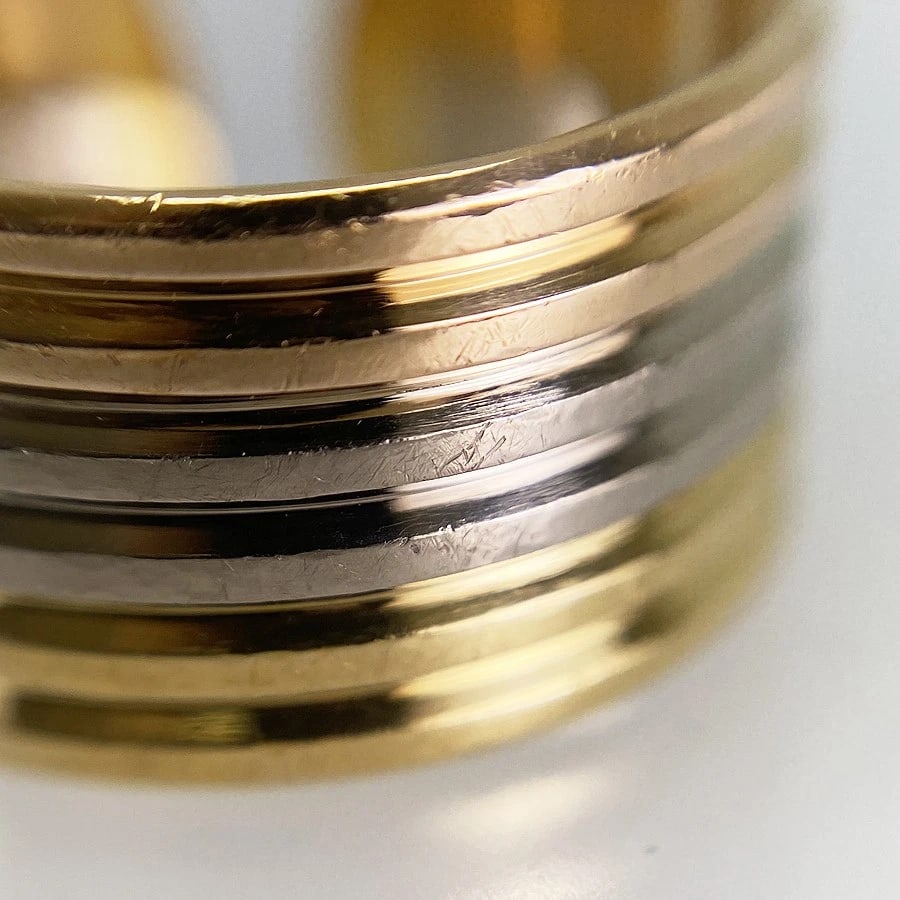 CARTIER C2 YELLOW GOLD RING - 4