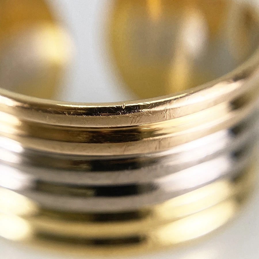 CARTIER C2 YELLOW GOLD RING - 5