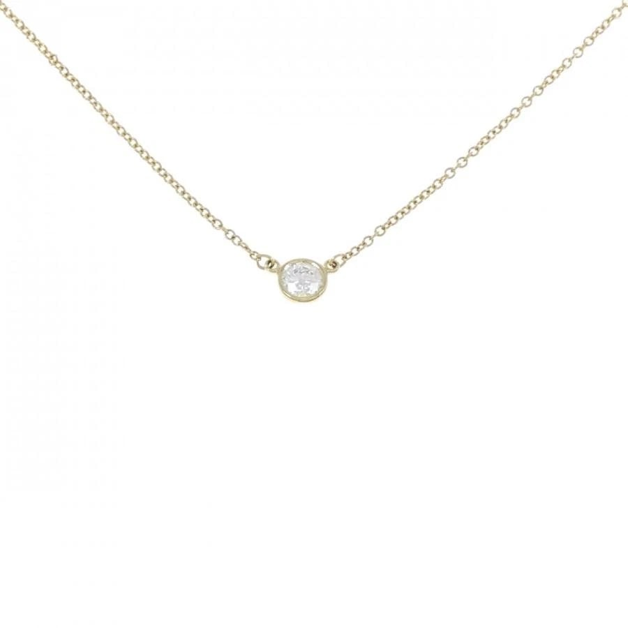 TIFFANY & CO. DIAMOND K18YG NECKLACE (1 of 5)