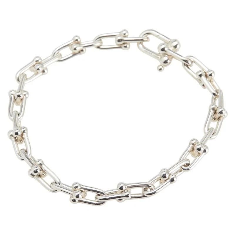 TIFFANY & CO. HARDWEAR LINK 925 SILVER BRACELET (1 of 5)