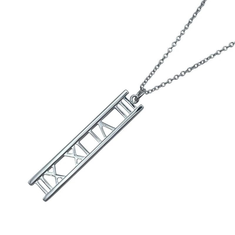 TIFFANY & CO. ATLAS WHITE GOLD 750 WOMEN'S NECKLACE: Tiffany & Co. Atlas White Gold 750 Women's Necklace Brand: Tiffany & Co. Type/Style: Necklace Material: Metal Purity 750, Metal White Gold, Color: White Gold Size: Length: Approx. 31.1mmWidth: App