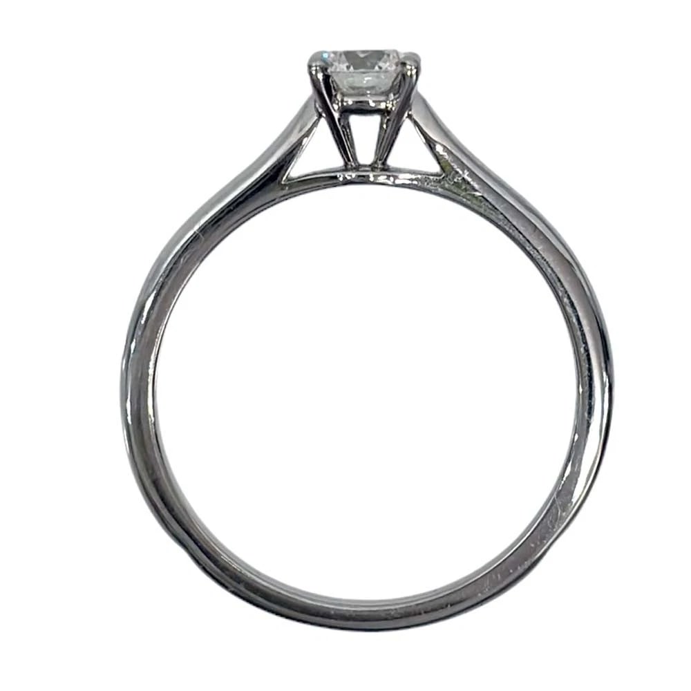 CARTIER SOLITAIRE PT950 RING - 6