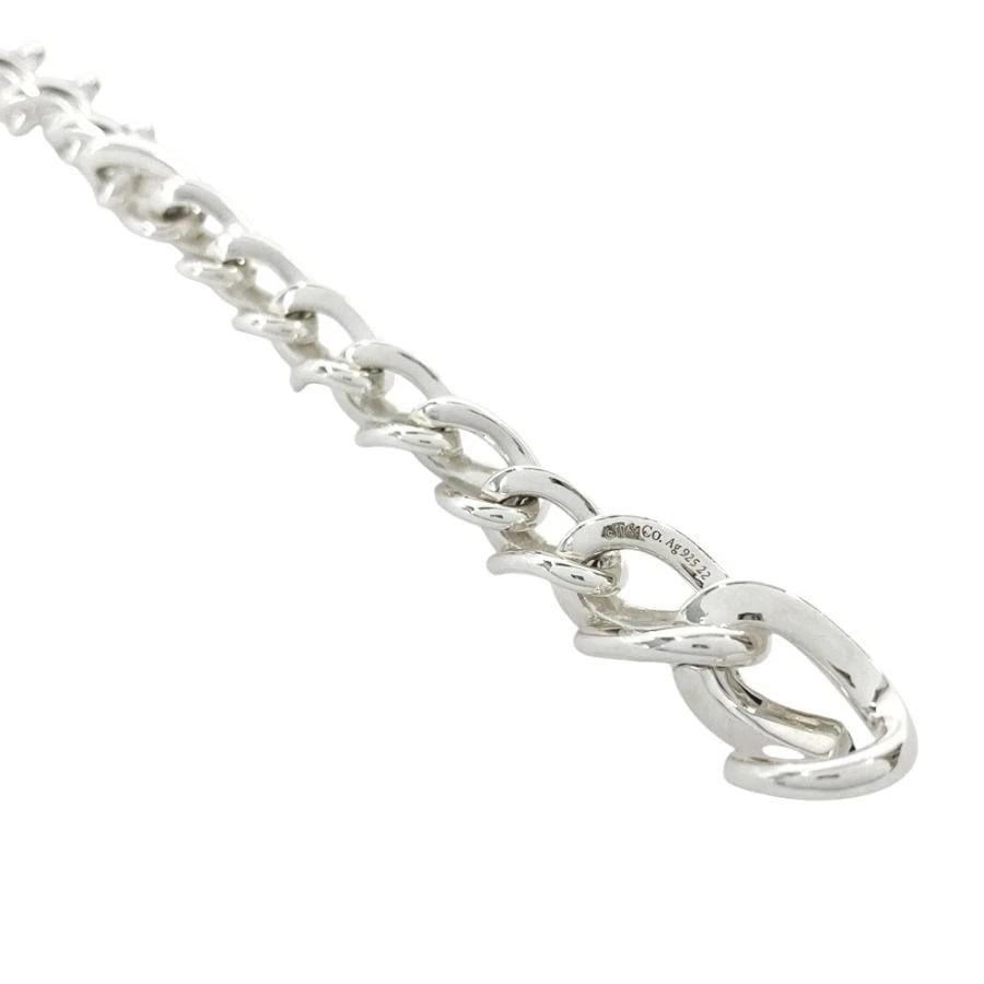 TIFFANY & CO. FORGE MEDIUM SILVER 925 BRACELET: Tiffany & Co. Forge Medium Silver 925 Bracelet Brand: Tiffany & Co. Type/Style: Bracelet Material: Metal Purity 925, Metal Silver, Color: Silver Size: Inner Circumference: Approx. 16.5cm /