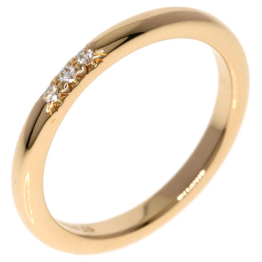 TIFFANY & CO. CLASSIC BAND DIAMOND K18PG: Tiffany & Co. Classic Band Diamond K18PG Brand: Tiffany & Co. Type/Style: Ring Material: Metal Purity K18, Metal Pink Gold, Main Stone/Creation Natural Color: Pink Gold Size: US 4-4.5 Accessories