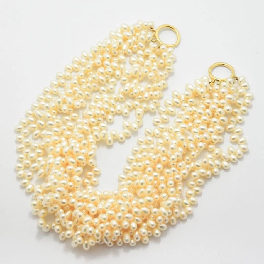 TIFFANY & CO. PICASSO TORSADE PEARL K18 NECKLACE (1 of 4)