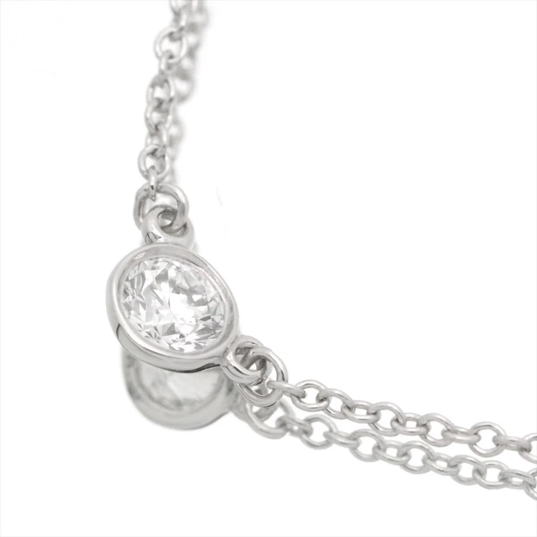 TIFFANY&CO. DIAMOND NECKLACE ELSA PERETTI PLATINUM: Tiffany&Co. Diamond Necklace Elsa Peretti Platinum Brand: Tiffany & Co. Type/Style: Necklace Material: Metal Purity Pt950, Metal Pt950 (Platinum), Main Stone/Creation Natural Color: Platinum Size: