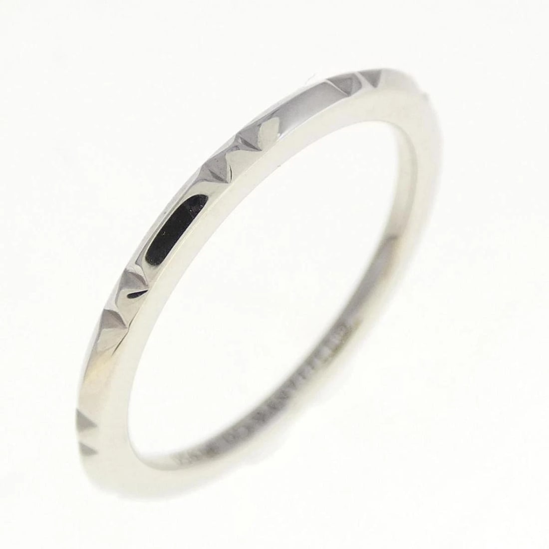 TIFFANY & CO. T TRUE BAND PLATINUM RING (1 of 3)