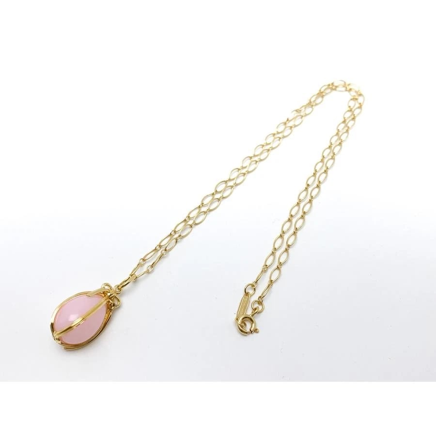 TIFFANY & CO. JEAN CHELTENHAM CHARM OPAL NECKLACE: Tiffany & Co. Jean Cheltenham Charm Opal Necklace Brand: Tiffany & Co. Type/Style: Necklace Material: Metal Purity K18, Metal Yellow Gold, Color: Yellow Gold Size: length (neck circumference): App