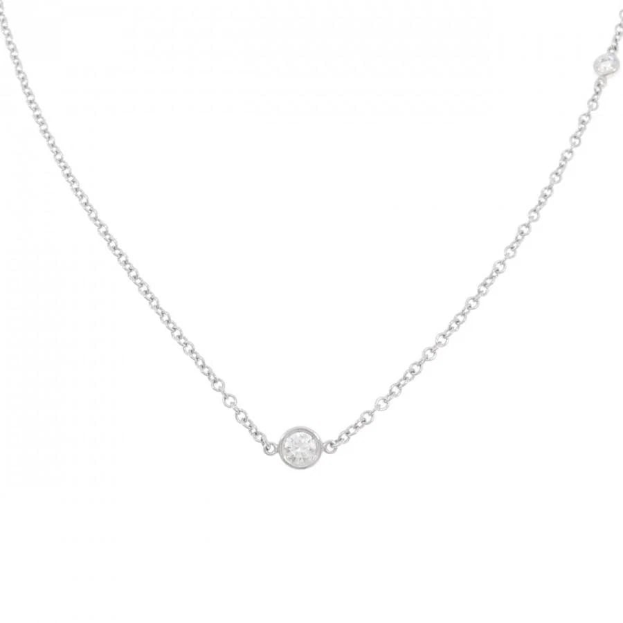 TIFFANY & CO. DIAMOND PT950 NECKLACE (1 of 6)