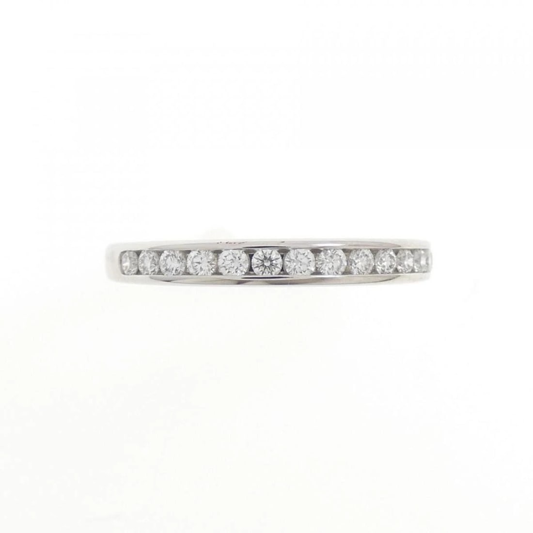 TIFFANY & CO. HALF CIRCLE CHANNEL SETTING RING - 2