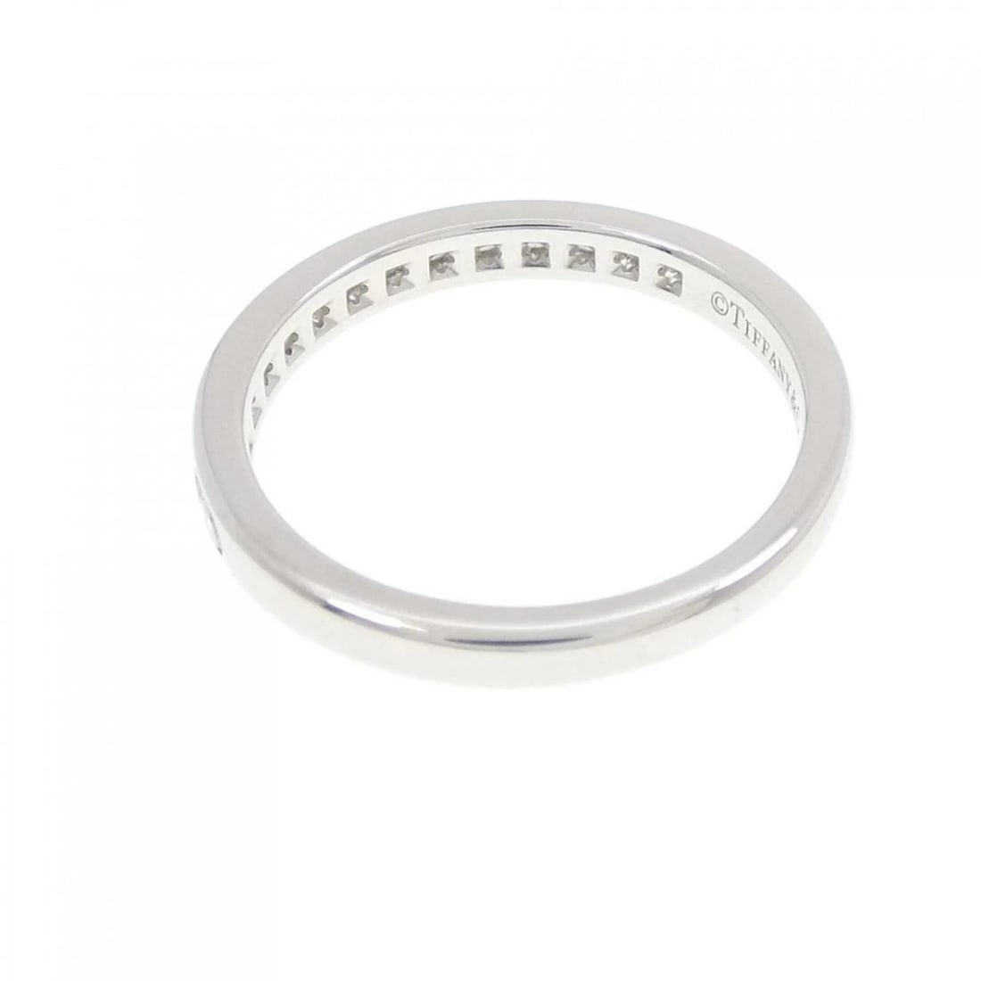 TIFFANY & CO. HALF CIRCLE CHANNEL SETTING RING - 3