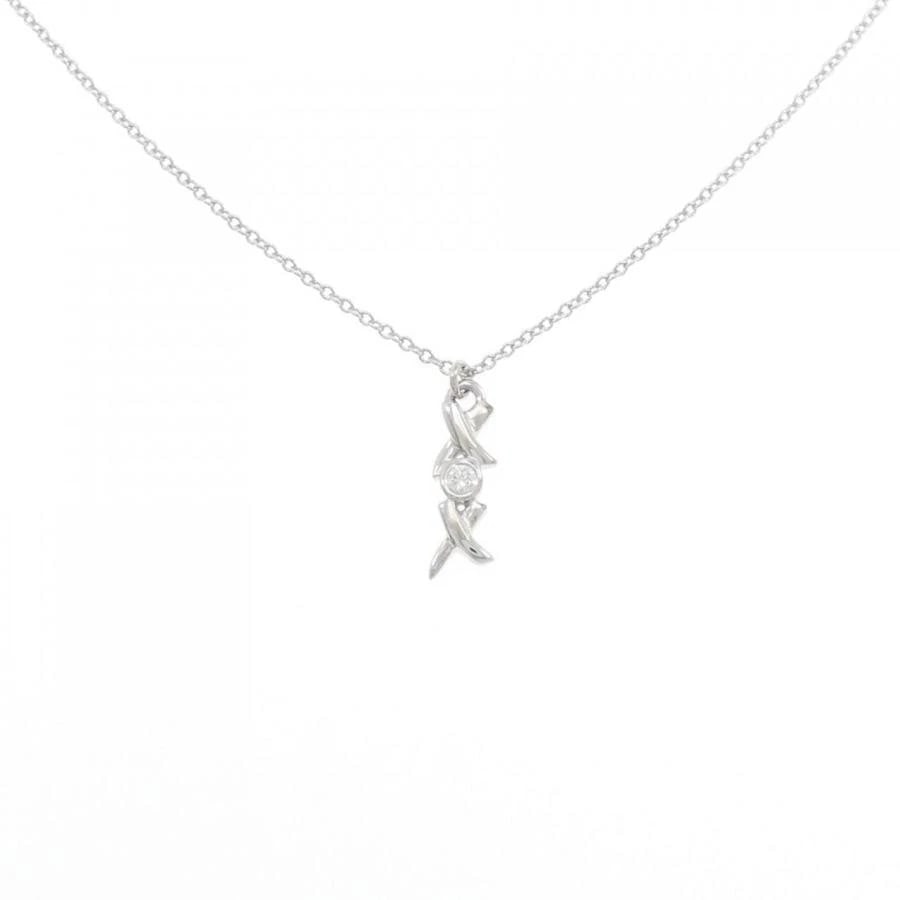 TIFFANY & CO. X DIAMOND 750WG LADIES NECKLACE (1 of 5)