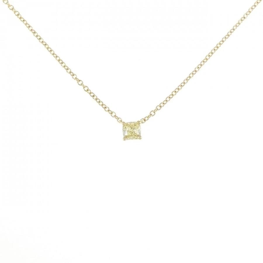 TIFFANY & CO. DIAMOND 750 YELLOW GOLD NECKLACE (1 of 5)