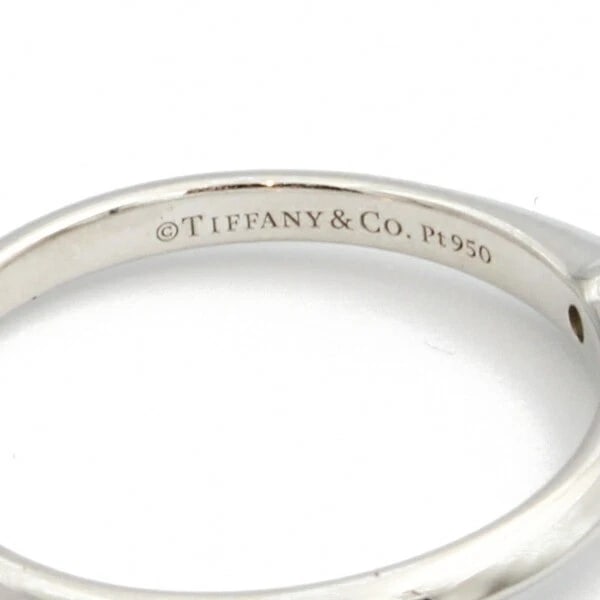 TIFFANY & CO. DIAMOND PT950 RING - 3