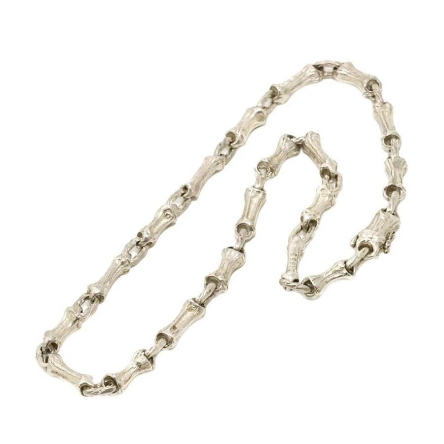 TIFFANY & CO. BAMBOO SILVER 925 NECKLACE (1 of 4)