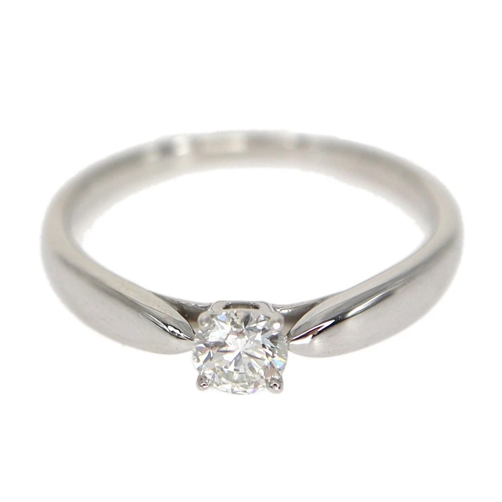 TIFFANY & CO. PT950 DIAMOND ENGAGEMENT RING: Tiffany & Co. Pt950 Diamond Engagement Ring Brand: Tiffany & Co. Type/Style: Ring Material: Metal Purity Pt950, Metal Platinum, Main Stone/Creation Natural Color: Platinum Size: US 5-5.5 Accessor