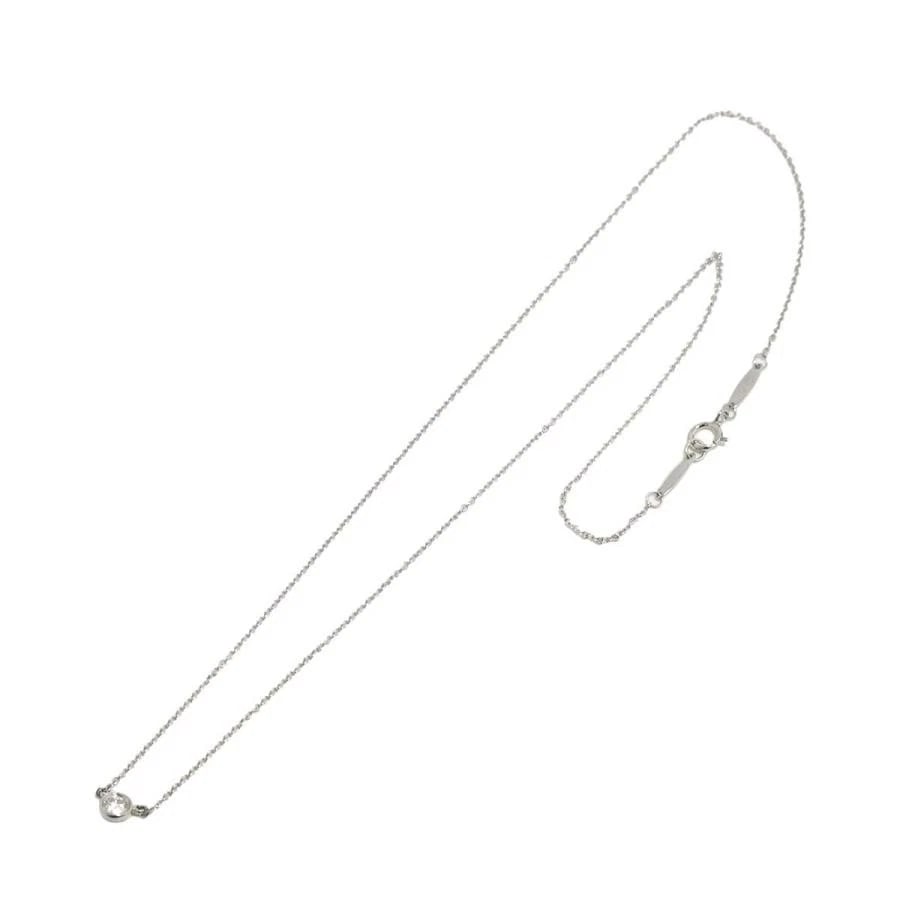 TIFFANY & CO. DIAMOND PT950 NECKLACE (1 of 5)