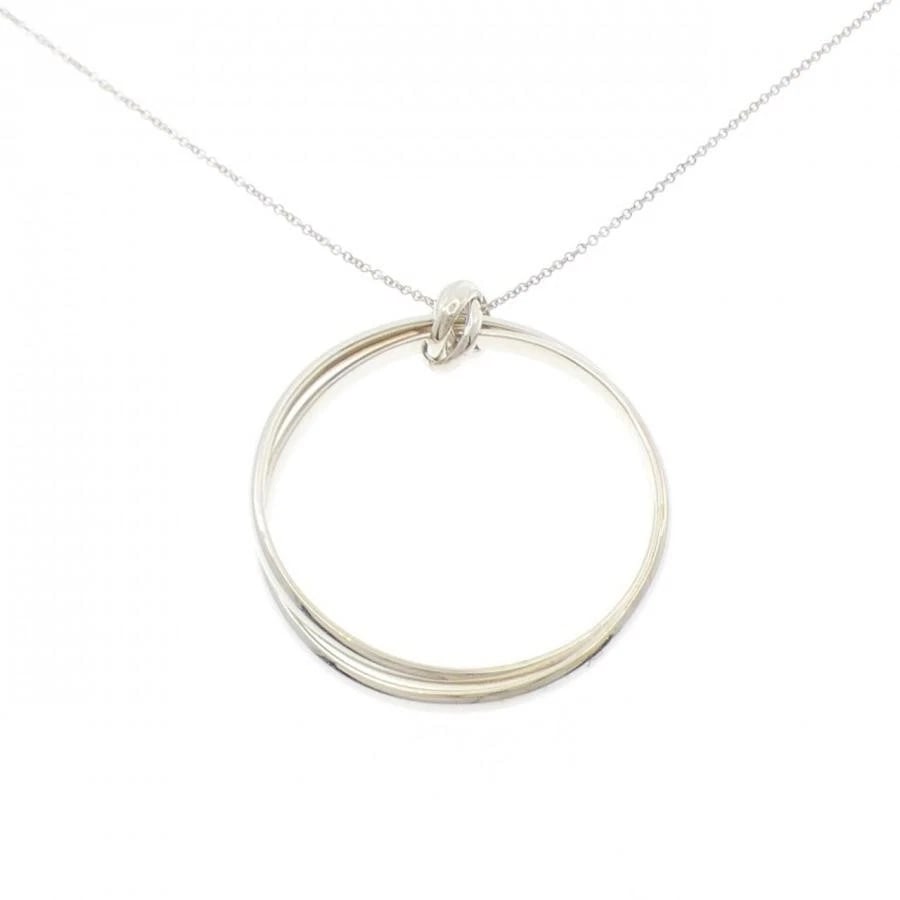 TIFFANY & CO. MELODY CIRCLE 925 SILVER NECKLACE (1 of 4)