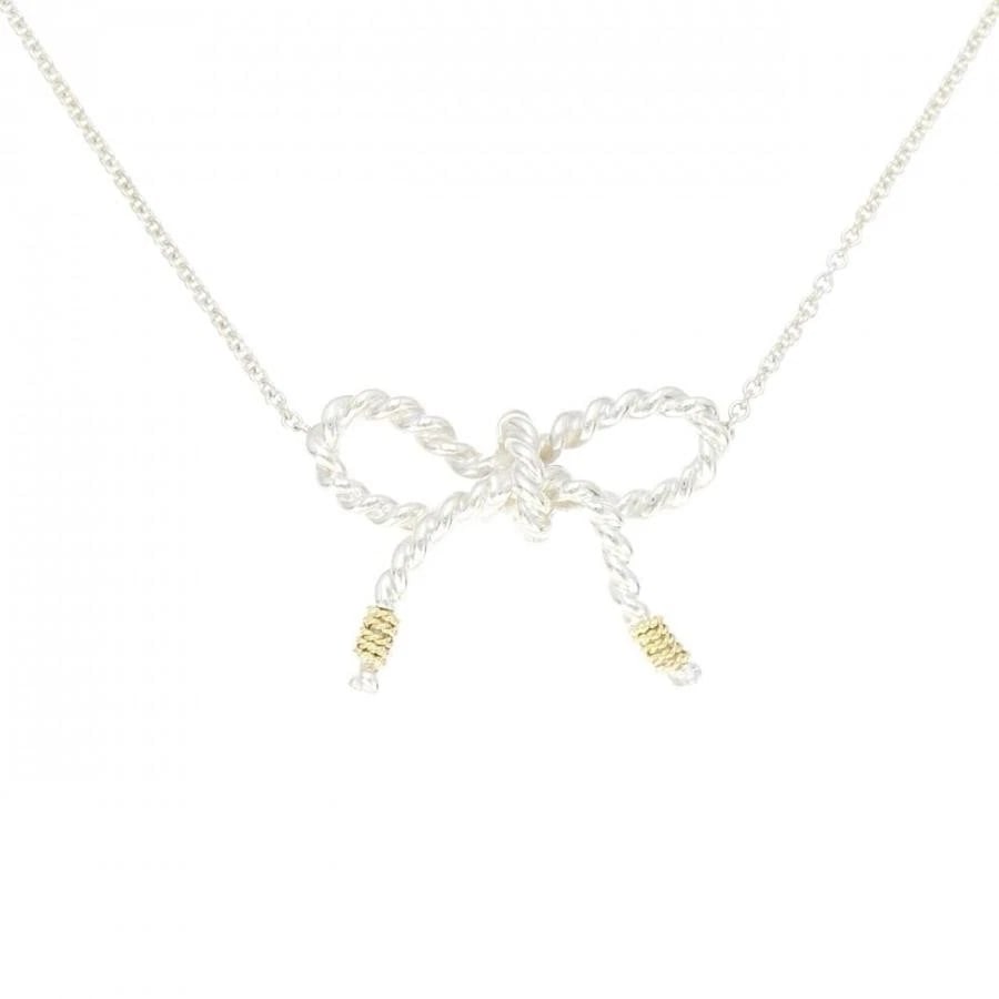 TIFFANY & CO. RIBBON SV925/750YG WOMEN'S NECKLACE (1 of 5)
