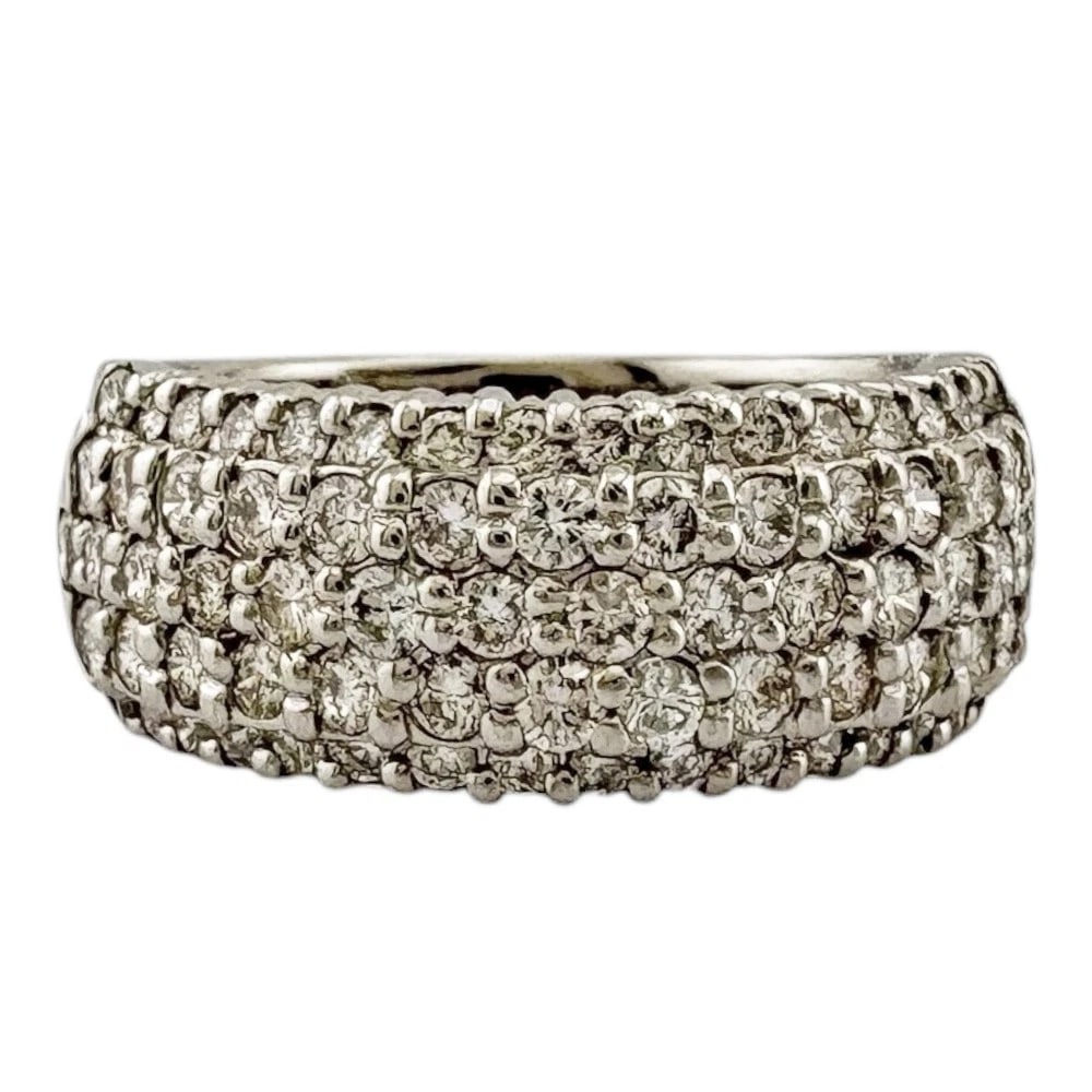 RING PT900PLATINUM DIAMOND - 2