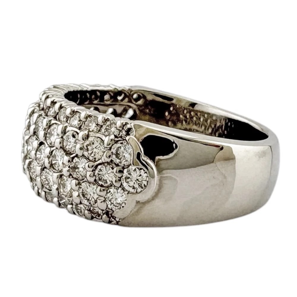 RING PT900PLATINUM DIAMOND - 3