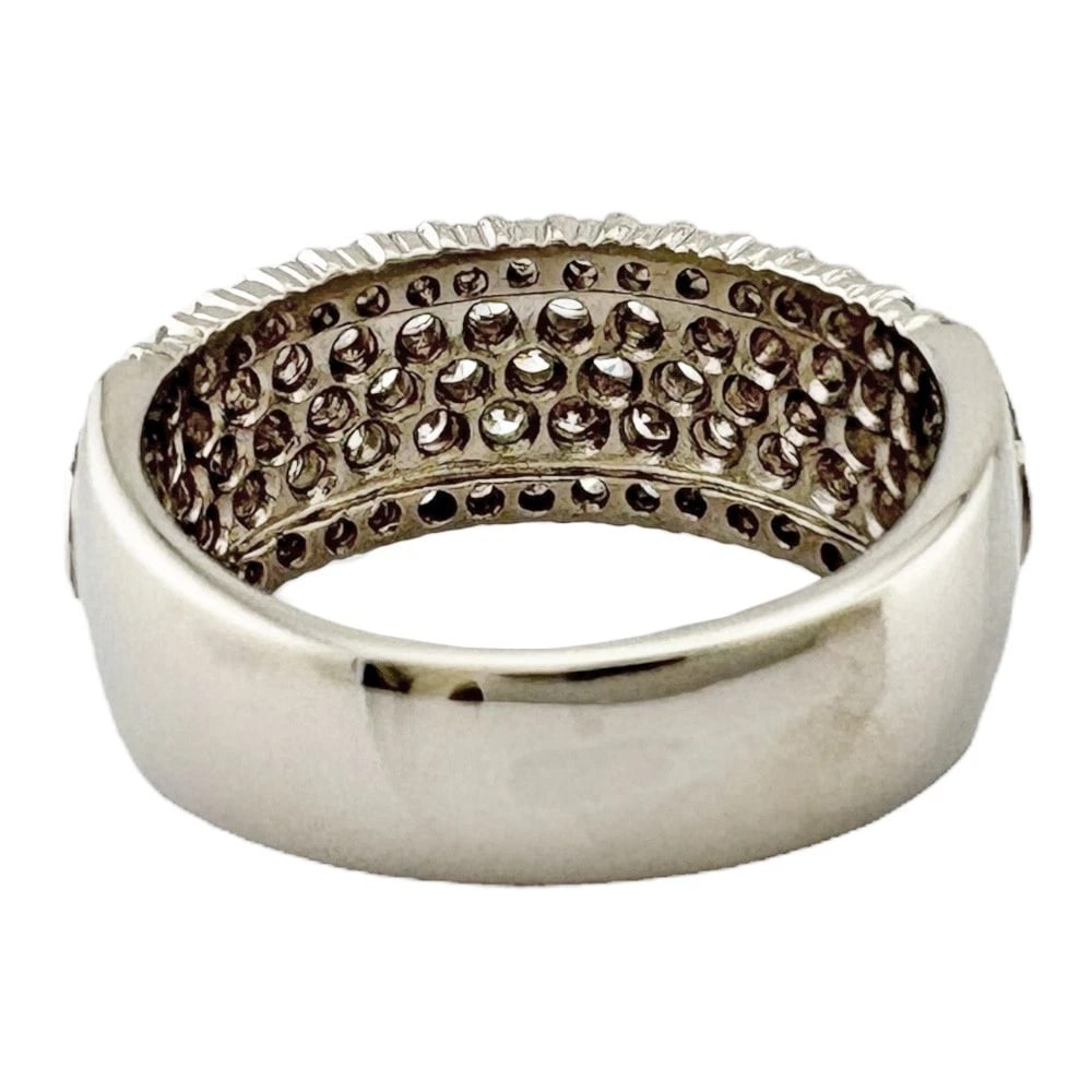 RING PT900PLATINUM DIAMOND - 4